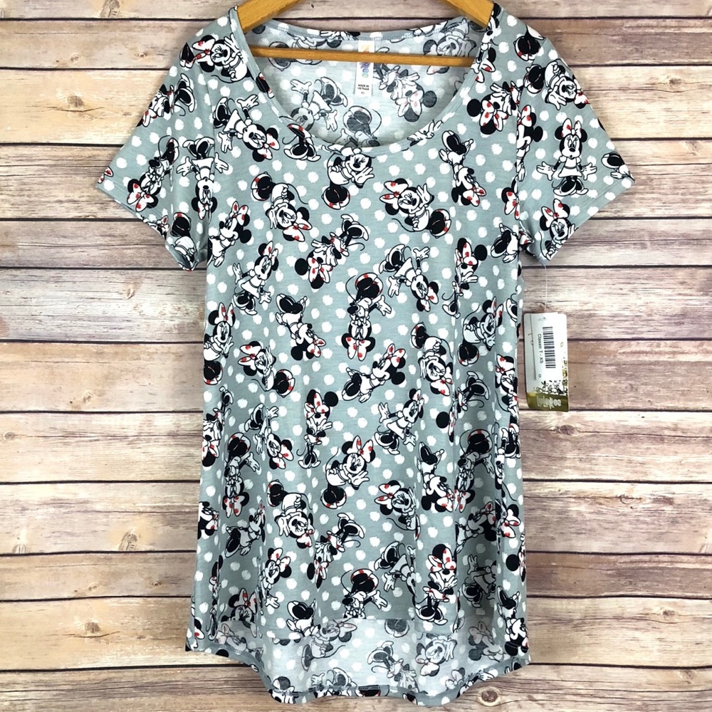 LuLaRoe Disney Minnie Mouse Polka Dot Classic T